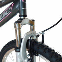 IMPERFECT Basis Vogue Junior Girls Full Suspension Mountain Bike, 24" Wheel - Grey - Image 4