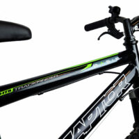 IMPERFECT Basis Raptor Junior Hardtail Mountain Bike, 20" Wheel - Gloss Black/Green - Image 2