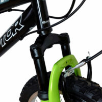IMPERFECT Basis Raptor Junior Hardtail Mountain Bike, 20" Wheel - Gloss Black/Green - Image 4
