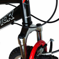Basis Raptor Junior Hardtail Mountain Bike, 20" Wheel - Gloss Black/Red - Image 5