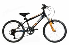 Dallingridge Brave Junior Hardtail Mountain Bike, 20" Wheel - Black/Orange