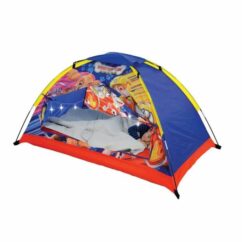 Paw Patrol Tent Dream Den Kids Themed Play Nap Indoor Outdoor Lights Blue