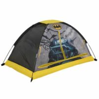 MV-H Batman Tent Dream Den Kids Themed Play Nap Indoor Outdoor Lights Black - Image 3