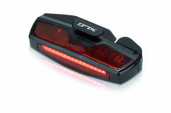 XLC Light Rear Bike Rechargeable Waterproof Black LED Bicycle Cycling Safety