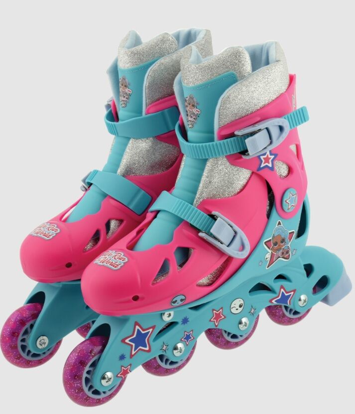 MV-B LOL Surprise Kids In-Line Skates Size Junior 13-3