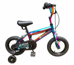 Dallingridge Young Rebel Kids 12" Pavement Bike - Neo Chrome Jet Fuel