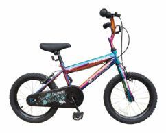 Dallingridge Young Rebel Kids 16" Pavement Bike - Neo Chrome Jet Fuel