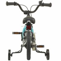 De Novo Wave Kids Bike, 12" Wheel - Silver/Teal - Image 6