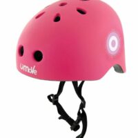 U-Move Neon Ramp Kids Safety Helmet 48-52cm Pink - Image 4