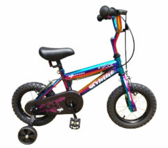 XN Tribe Spook Kids 12" Pavement Bike - Neo Chrome Jet Fuel