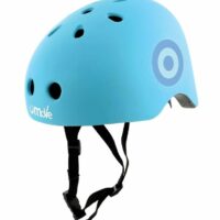 U-Move Neon Ramp Kids Bike Safety Helmet 48-52cm Blue - Image 4