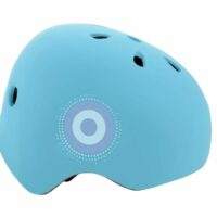 U-Move Neon Ramp Kids Bike Safety Helmet 48-52cm Blue - Image 5