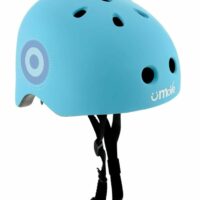 U-Move Neon Ramp Kids Bike Safety Helmet 48-52cm Blue - Image 2