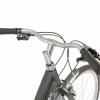 Raleigh Pioneer Low Step Traditional Hybrid Bicycle - Graphite Black/Grey - Image 5