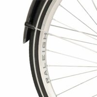 Raleigh Pioneer Low Step Traditional Hybrid Bicycle - Graphite Black/Grey - Image 7