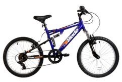 IMPERFECT Dallingridge Blade Junior Full Sus Mountain Bike, 20" Wheel - Metallic Royal Blue