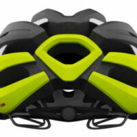 Giro Synthe MIPS II Road Cycling Helmet - Matt Black/Highlight Yellow - Image 2