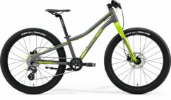 Merida Matts Jr. 24 Plus Junior Mountain Bike, 24" Wheel - Grey/Green