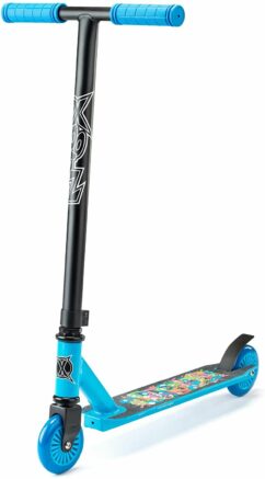 Xootz Monster Mash Up Kids Stunt Scooter - Blue/Black