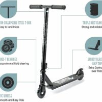 Xootz Phantom Stunt Scooter Adult/Kids - Black - Image 2
