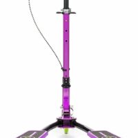 Xootz Kids Scissor Scooter Folding 3 Wheel - Purple - Image 3
