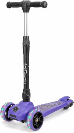 Xootz Scout Kids Tri-Scooter - Purple