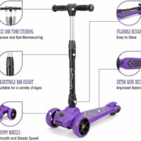 Xootz Scout Kids Tri-Scooter - Purple - Image 2