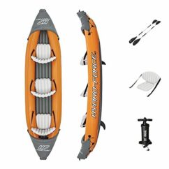Bestway Hydro-Force Rapid X3 Inflatable Kayak - Orange/Grey