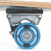 Xootz Deviate Doublekick Skateboard 31" - Black/Blue/Green - Image 3