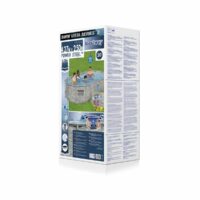 Bestway Power Steel Swim Vista Series Oval Swimming Pool Set, 14ft x 8' 2" x 39.5" - Grey Stone - Image 7