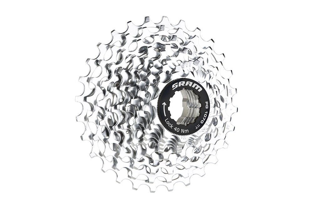 SRAM PG-1070 10 Speed Cassette MTB Road - Silver
