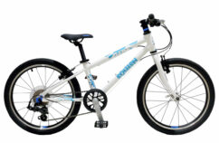 Squish Junior Rigid Hybrid Bike, 20" Wheel - White/Blue