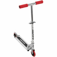 Huffy Reach Kids Folding Inline Scooter - Polished/Red - Image 2