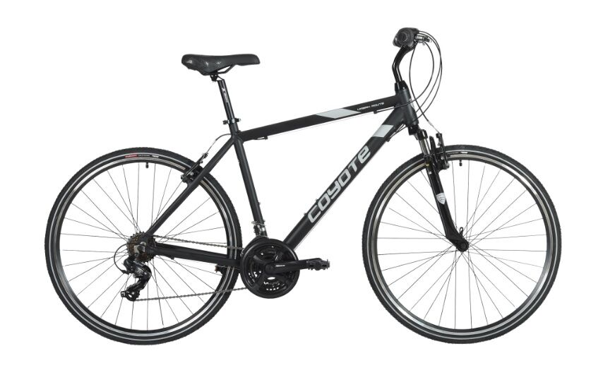 Coyote Urban Route 18 Speed FS 700C Gents - Black