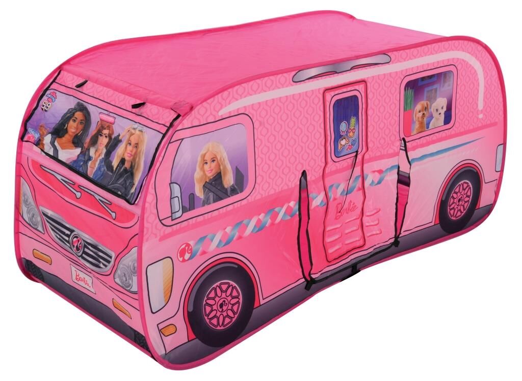 Barbie Pop-Up Camper Tent Campervan - Pink