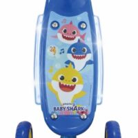 Baby Shark Music and Lights Tri-Scooter - Blue - Image 3
