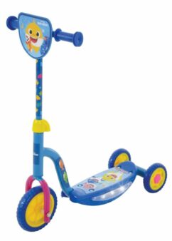 Baby Shark Music and Lights Tri-Scooter - Blue