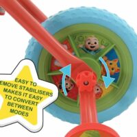 CoComelon 2 in 1 10" Training Bike - Multicoloured - Image 5