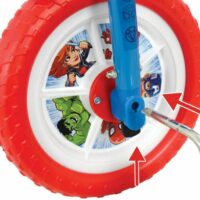 Disney Marvel Superhero Switch It Multi Character 2in1 10" Training Bike - Multicoloured - Image 4