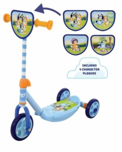 Bluey Switch It Multi Character Tri-Scooter - Blue