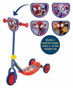 Spidey And His Amazing Friends Switch It Multi Character Tri Scooter