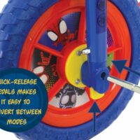 Spidey and his Amazing Friends Switch It Multi Character 2 in 1 Training Bike - Image 6