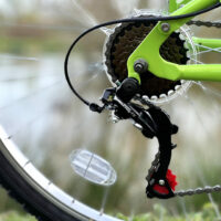 Basis Link DS Full Suspension Mountain Bike, 26" Wheel - Graphite/Lime - Image 5