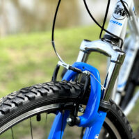 Dallingridge Pulsar Hardtail Mountain Bike, 26" Wheel - Ice White/Blue - Image 4