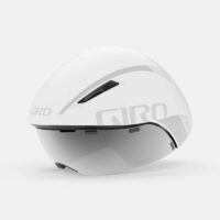 Giro Aerohead MIPS Road Bike Triathlon Helmet - White/Silver - Image 4