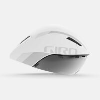Giro Aerohead MIPS Road Bike Triathlon Helmet - White/Silver - Image 2