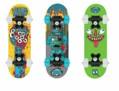 Xootz Mini Double Kick Skateboard 17" - Assorted