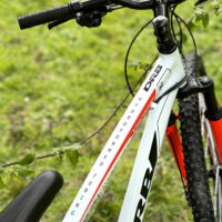Dallingridge Viscount Hardtail Mountain Bike, 27.5" Wheel - White/Red - Image 3