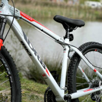 Dallingridge Viscount Hardtail Mountain Bike, 27.5" Wheel - White/Red - Image 6