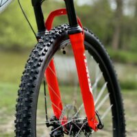 Dallingridge Viscount Hardtail Mountain Bike, 27.5" Wheel - White/Red - Image 7